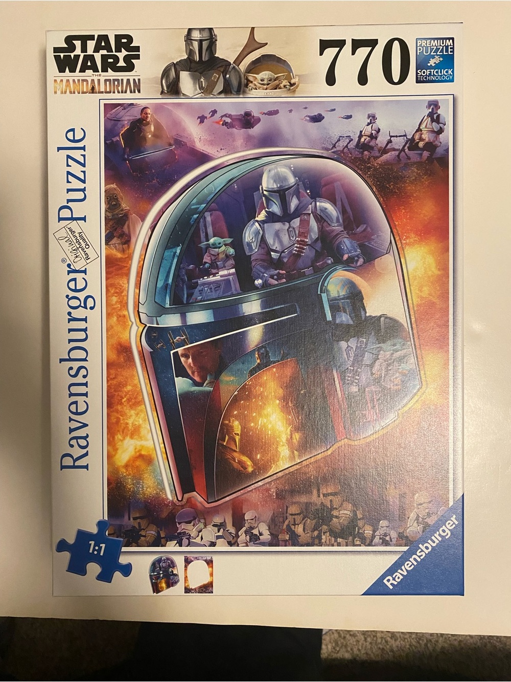 Ravensburger Star Wars mandolorian puzzle